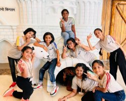 Std IV Field Trip 2023-24 to Snow WOrld with 12D experience and McDOnald's kitchen visit at R City mall